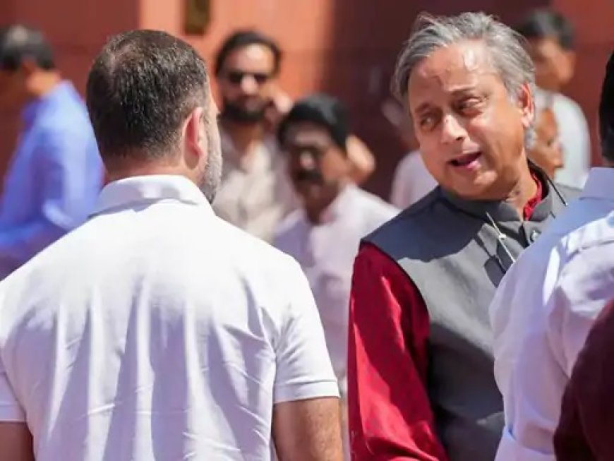‘इंडियन इकोनॉमी डेड’ पर शशि थरूर का राहुल गांधी से असहमत; बोले– "भारत की इकोनॉमी डेड नहीं"